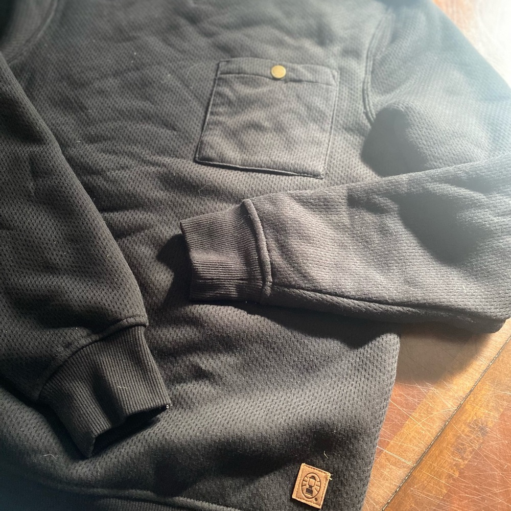 Coleman Black Crewneck Sweatshirt - Picture 2 of 3
